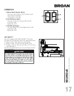 Предварительный просмотр 17 страницы Broan PMA400SS Installation, Use & Care Manual