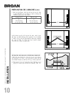 Предварительный просмотр 31 страницы Broan PMA400SS Installation, Use & Care Manual