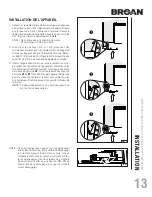 Предварительный просмотр 34 страницы Broan PMA400SS Installation, Use & Care Manual