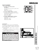 Предварительный просмотр 38 страницы Broan PMA400SS Installation, Use & Care Manual