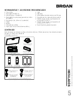 Предварительный просмотр 47 страницы Broan PMA400SS Installation, Use & Care Manual