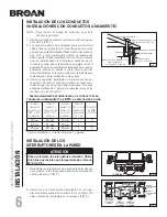 Предварительный просмотр 48 страницы Broan PMA400SS Installation, Use & Care Manual