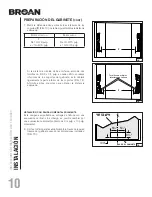 Предварительный просмотр 52 страницы Broan PMA400SS Installation, Use & Care Manual