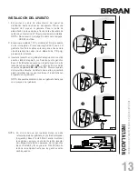 Предварительный просмотр 55 страницы Broan PMA400SS Installation, Use & Care Manual