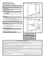 Предварительный просмотр 2 страницы Broan PRESTIQUE Series Installation Instructions