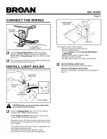 Предварительный просмотр 6 страницы Broan QML30BL Instructions Manual