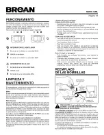 Предварительный просмотр 10 страницы Broan QML30BL Instructions Manual