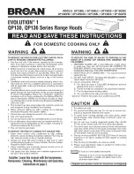 Broan QP130BL Instructions Manual предпросмотр