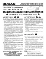 Предварительный просмотр 13 страницы Broan QP130BL Instructions Manual