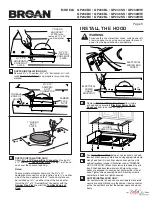 Предварительный просмотр 1 страницы Broan QP230BC Installation Manual