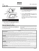 Preview for 6 page of Broan QT130E Installation Manual