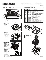 Предварительный просмотр 4 страницы Broan QT140LE Manual