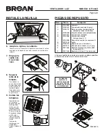 Предварительный просмотр 8 страницы Broan QT140LE Manual