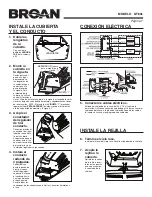 Предварительный просмотр 7 страницы Broan QT80L Installation Manual