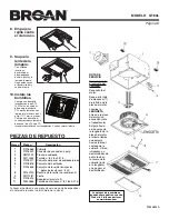 Предварительный просмотр 8 страницы Broan QT80L Installation Manual