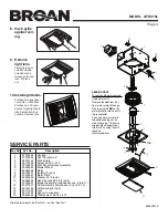 Предварительный просмотр 4 страницы Broan QTR QTR070L Instructions Manual