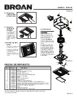 Предварительный просмотр 8 страницы Broan QTR QTR070L Instructions Manual