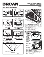 Preview for 6 page of Broan QTR Series Manual