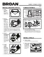 Preview for 3 page of Broan QTR080L Instructions Manual