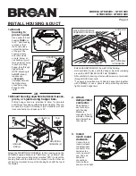 Предварительный просмотр 3 страницы Broan QTR090RC Instructions Manual