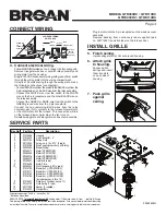 Предварительный просмотр 4 страницы Broan QTR090RC Instructions Manual