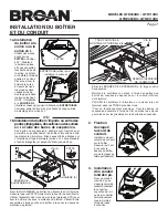 Предварительный просмотр 7 страницы Broan QTR090RC Instructions Manual