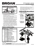 Предварительный просмотр 8 страницы Broan QTR090RC Instructions Manual