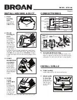 Preview for 3 page of Broan QTR100L Instruction Manual