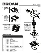 Preview for 4 page of Broan QTR100L Instruction Manual