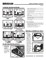 Предварительный просмотр 2 страницы Broan QTRE080H Manual