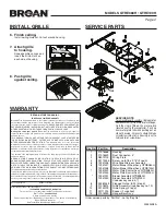 Предварительный просмотр 4 страницы Broan QTRE080H Manual