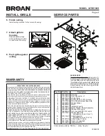 Preview for 4 page of Broan QTRE100H Instructions Manual