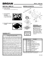 Предварительный просмотр 4 страницы Broan QTRE100S Manual