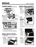 Предварительный просмотр 3 страницы Broan QTX Series Instructions Manual