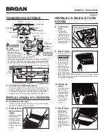 Предварительный просмотр 7 страницы Broan QTX Series Instructions Manual