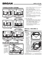 Предварительный просмотр 2 страницы Broan QTX110SL Installation Manual