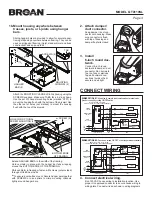 Предварительный просмотр 3 страницы Broan QTX110SL Installation Manual