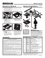 Предварительный просмотр 8 страницы Broan QTX110SL Installation Manual