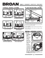 Preview for 2 page of Broan QTXE080FLT Instruction Manual