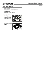 Предварительный просмотр 4 страницы Broan QTXE110S Instructions Manual