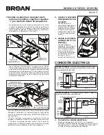 Предварительный просмотр 11 страницы Broan QTXE110S Instructions Manual