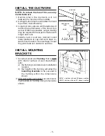 Предварительный просмотр 5 страницы Broan Rangemaster 61000 Series Manual