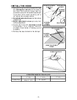 Предварительный просмотр 6 страницы Broan Rangemaster 61000 Series Manual