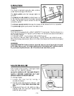 Предварительный просмотр 10 страницы Broan Rangemaster 61000 Series Manual