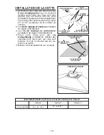 Предварительный просмотр 16 страницы Broan Rangemaster 61000 Series Manual