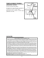 Предварительный просмотр 21 страницы Broan Rangemaster 61000 Series Manual