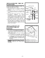 Предварительный просмотр 25 страницы Broan Rangemaster 61000 Series Manual