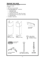 Preview for 4 page of Broan Rangemaster RM51000 Series Instruction Manual