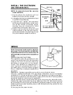 Preview for 5 page of Broan Rangemaster RM51000 Series Instruction Manual