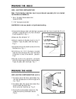 Preview for 8 page of Broan Rangemaster RM51000 Series Instruction Manual